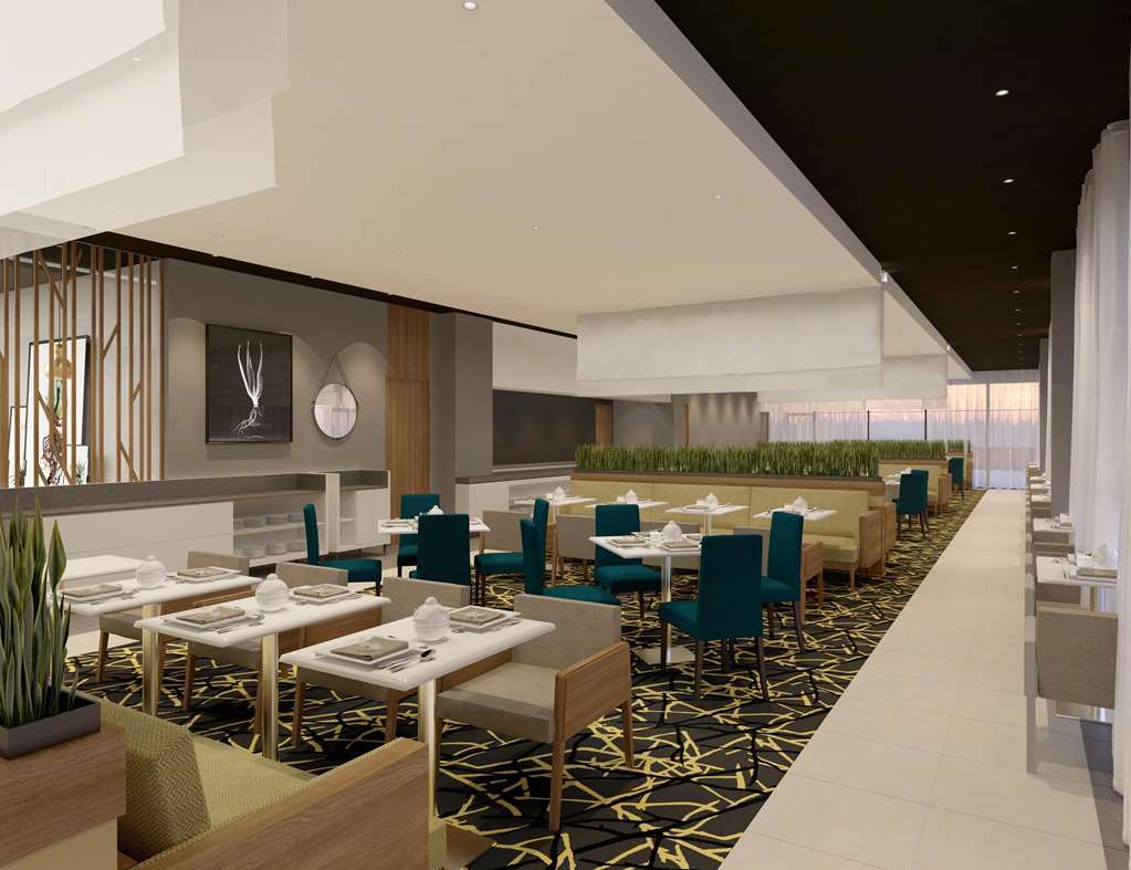 Hilton Garden Inn Windhoek Restoran fotoğraf